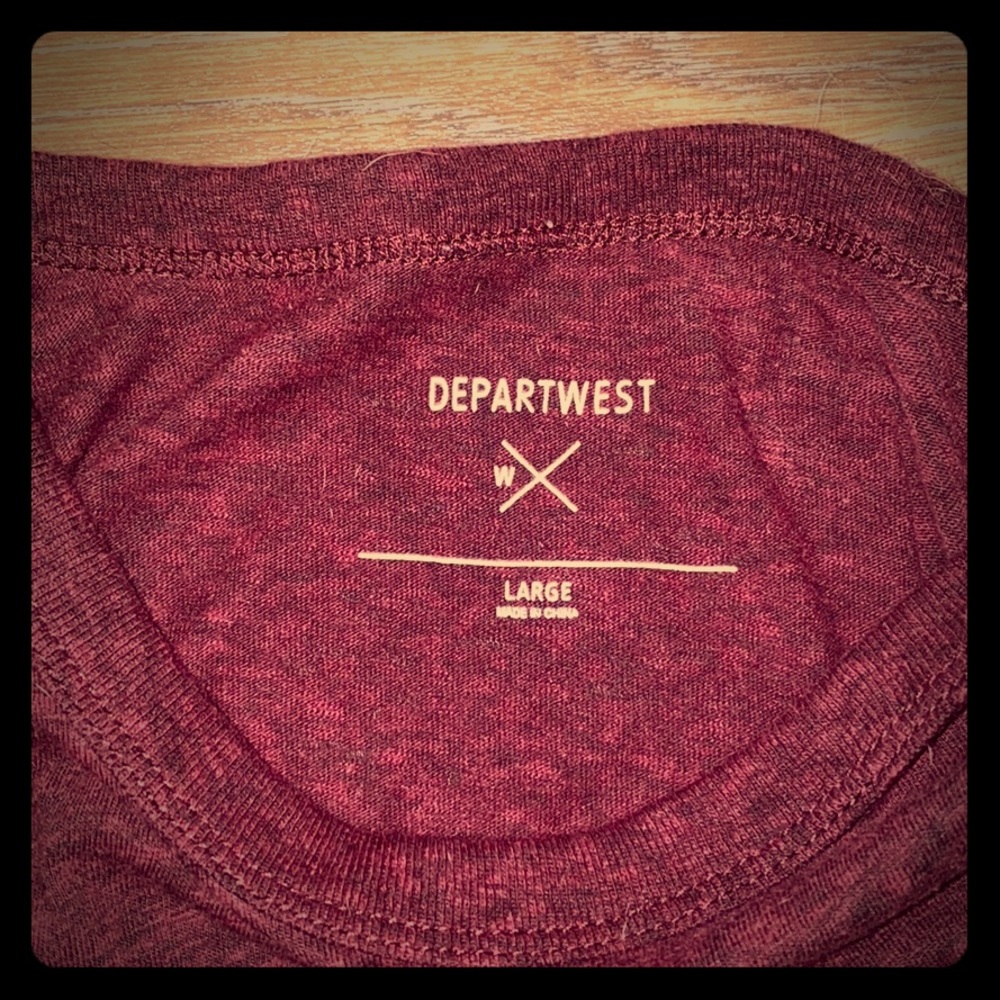 Deep west “L”shirt worn twice....